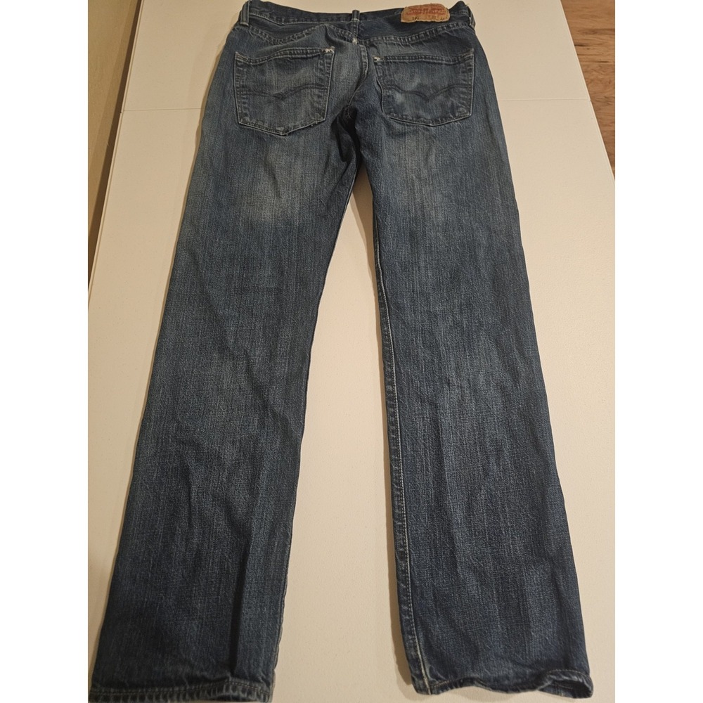 Levi's 501 Jeans Mens 32x32 Blue Original Fit Button Fly Straight Leg Denim‎